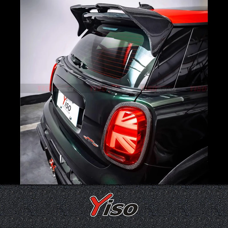 

FOR 2015-2022 BMW MINI F55 F56 JCW Modified Carbon fiber Aerodynamic kit YISO Tail Light Cover