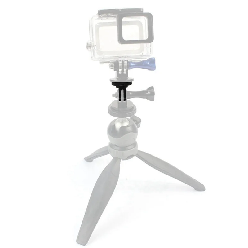 -A25M 1/4 محول برغي محول ترايبود صغير لـ Gopro 12/11/10/9، Insta360 GO 3S/X4 لملحقات كاميرا DJI Action