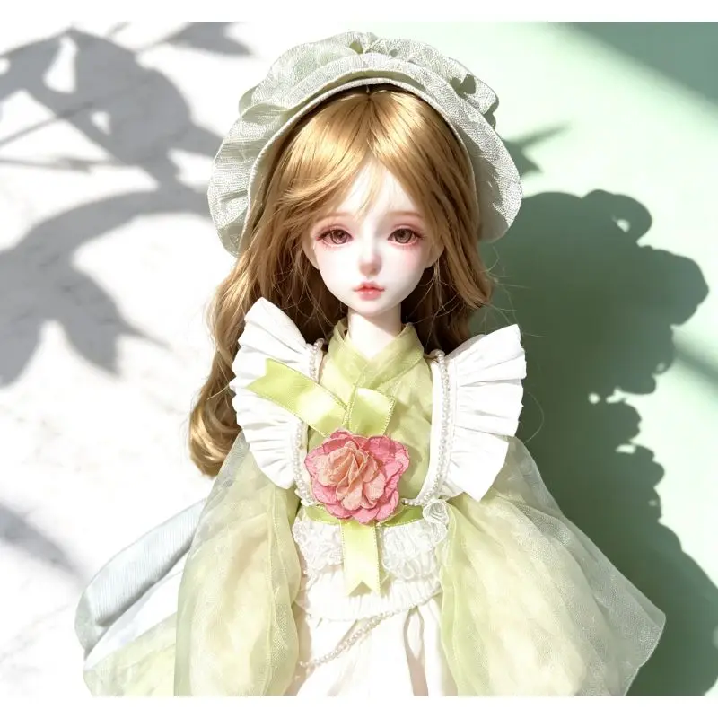 Joybjd 1/4 Bjd Doll Lulu Resin Articulated Action Figure Retro Style Collectible Fashion Doll For Adult Hobby Display