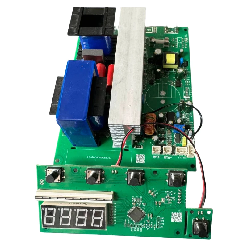 20KHZ-40KHZ 200W-600W PCB High Stability Ultrasonic Generator With Display Board For Ultrasonic Cleaning Equipment