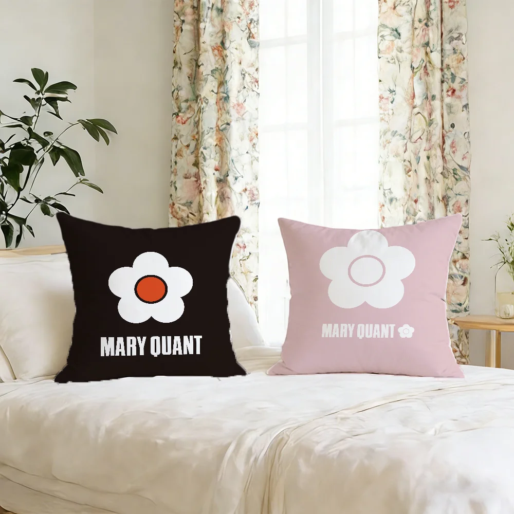 Fashion M-Mary-cushion cover For Q-Quants Pillow Printing Sofa Decoration Home Car Room Coffee Shop Office Nordic Simplicity