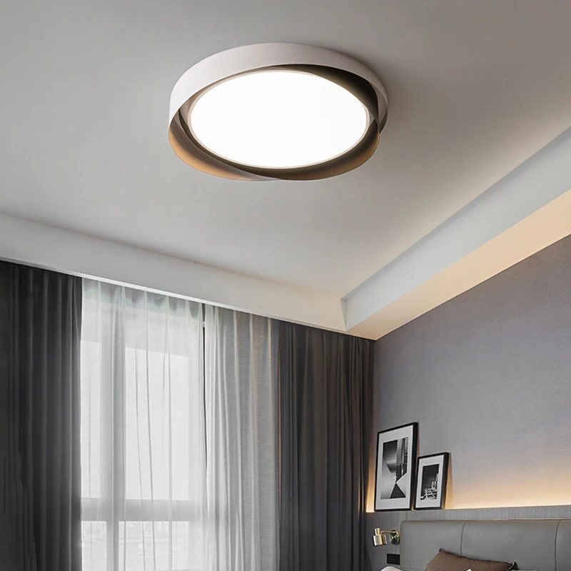 Modern LED Ceiling Light Dimmable For Bedroom Kitchen Dining Room Chandelier Home Lighting Energy Saving Design