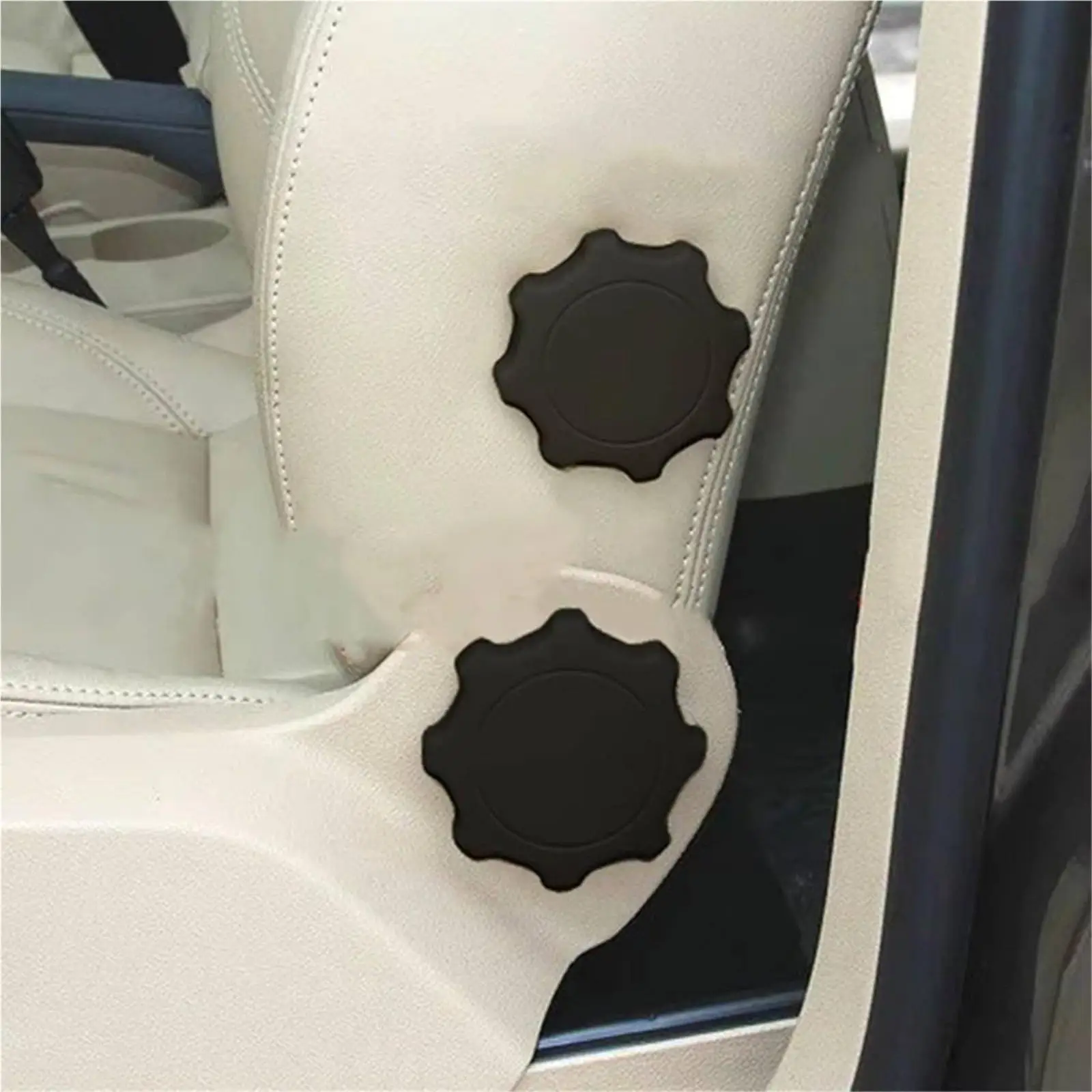 Car Seat Knob Manual Seat Adjuster Textured Plastic Handwheel Universal Fit for Volkswagen Beetle