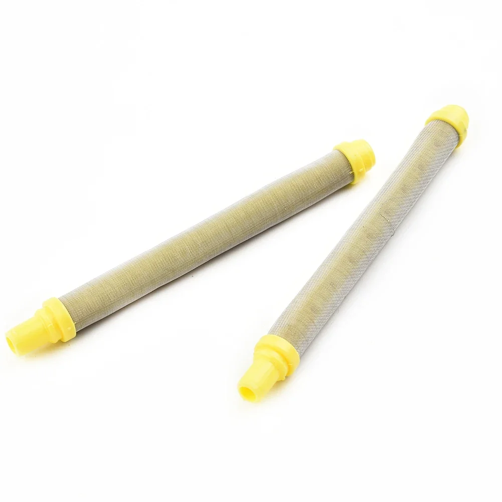 Clean Tool 100mesh Filter 100Mesh 304 Stainless Steel Filter Resistance To Compression Spray Tool YELLOW Durability Length 103mm