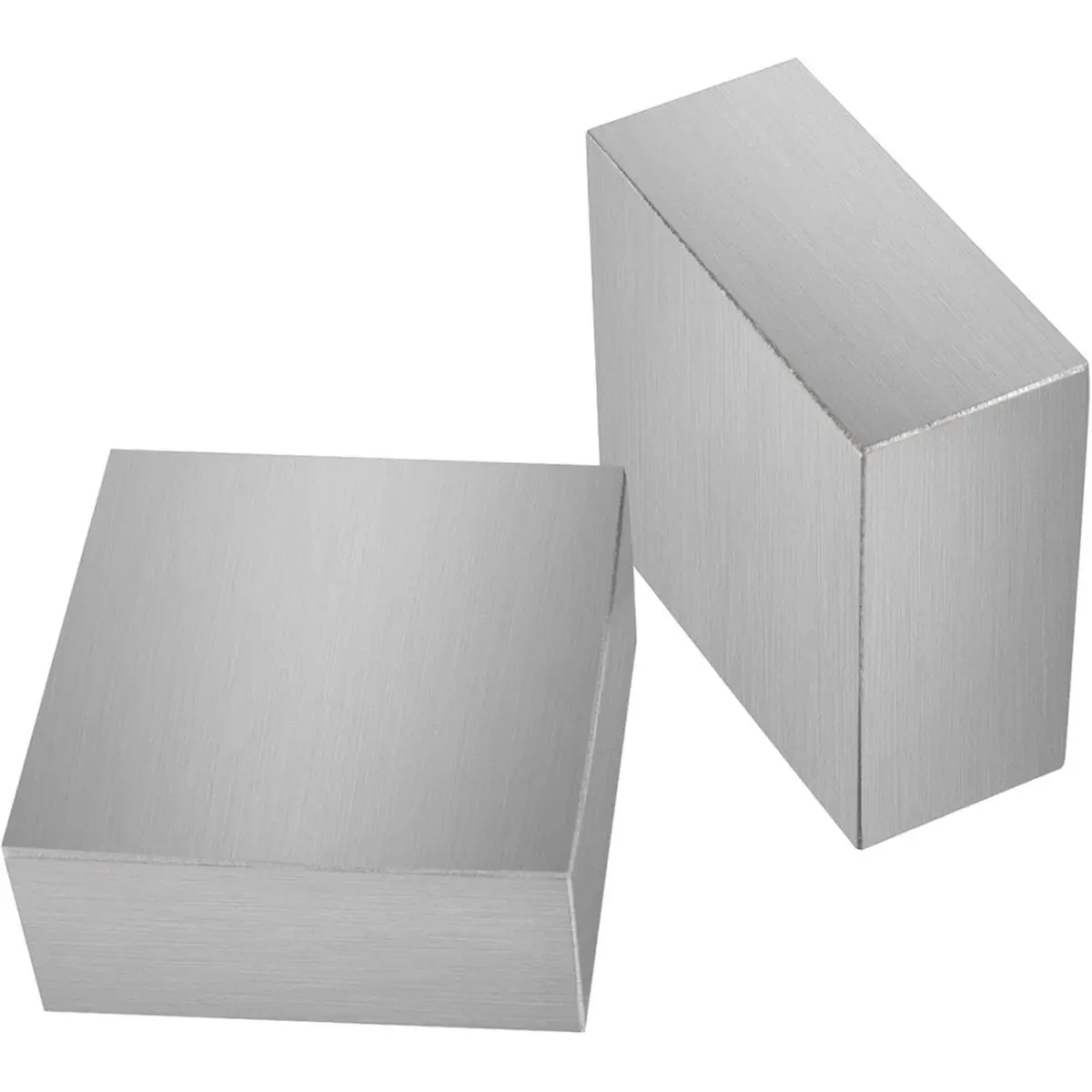 2026 New 2 PCS Steel Bench Block 2-1/2 X 2-1/2 Inches, Square Flat Anvil Jewelers Tool Metal Bench Block for Jewelry Making