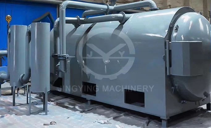 

New Type Mobile Mini Wood Charcoal Kiln Charcoal Maker Biochar Retort for Sale