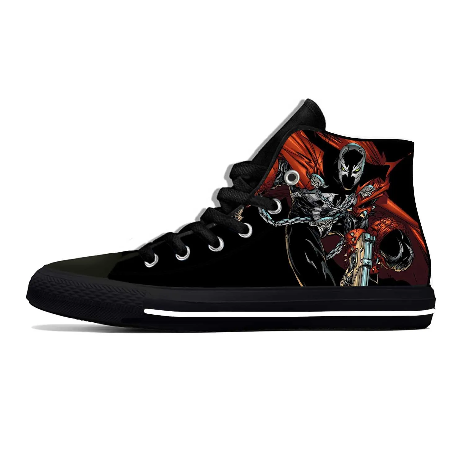 Anime Cartoon Manga Spawn Superhero Fashion Latest Casual Shoes High Top Lightweight Board Shoes Breathable Men Women Sneakers