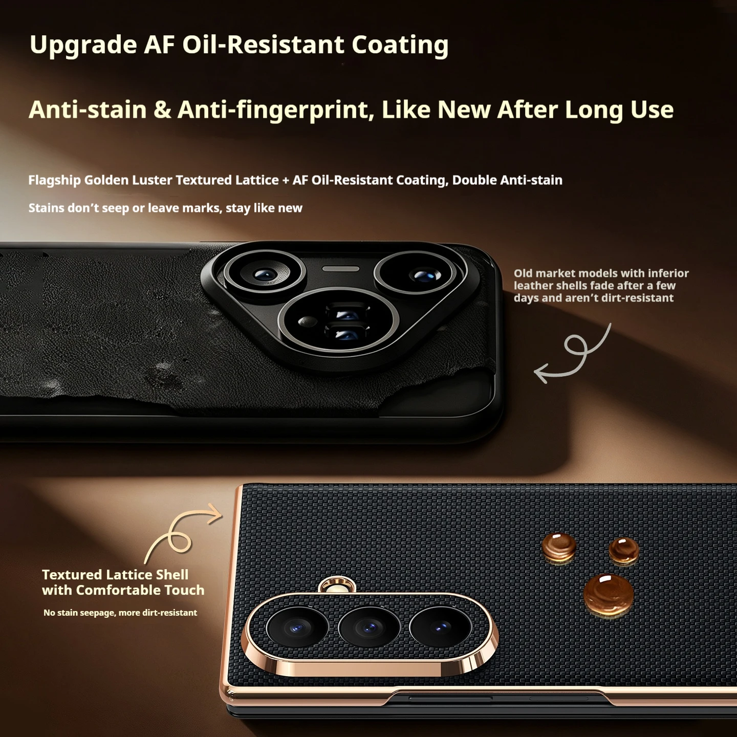 High End Genuine Leather Folding Magnetic Phone Case, For Samsung Galaxy Z Fold 8 Ultra Z Fold 8 7 6 5 Protective Case view 2