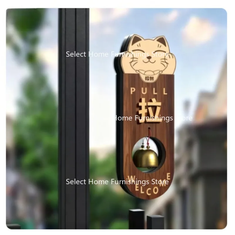 Suitable for Sliding Door Prompts, Glass Door Stickers, Left and Right Mobile Shopping Homestay Stores Office Signs, and Signage