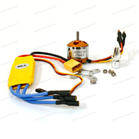 XXD A2212 1400KV 2200KV 2450KV 2700KV Brushless Motor with 40AXT60 Brushless 40A T ESC Motor Speed Controller for RC FPV Drone