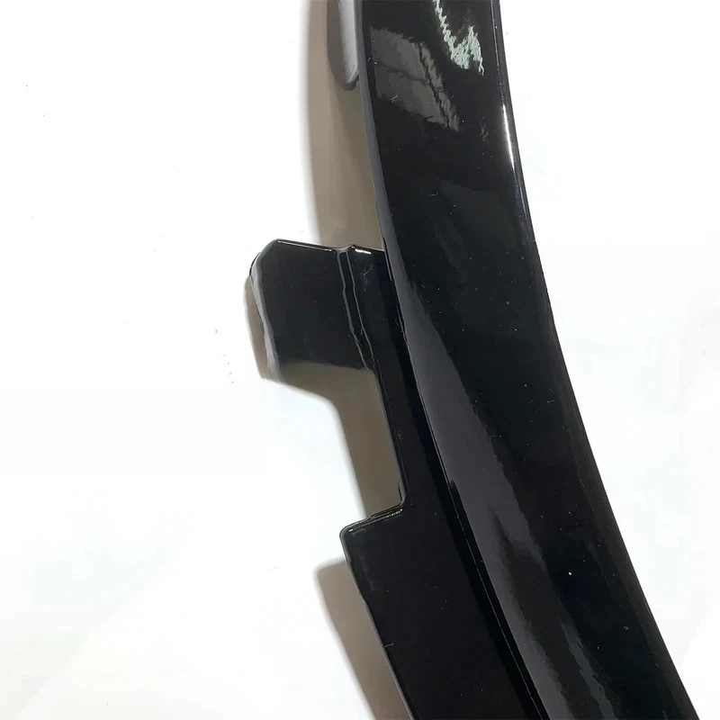 Factory Hot Selling For C7 2014-2019 2Pcs Carbon Fiber Look Glossy Black Car Front Wheel Trim Fender Arches Molding Fla
