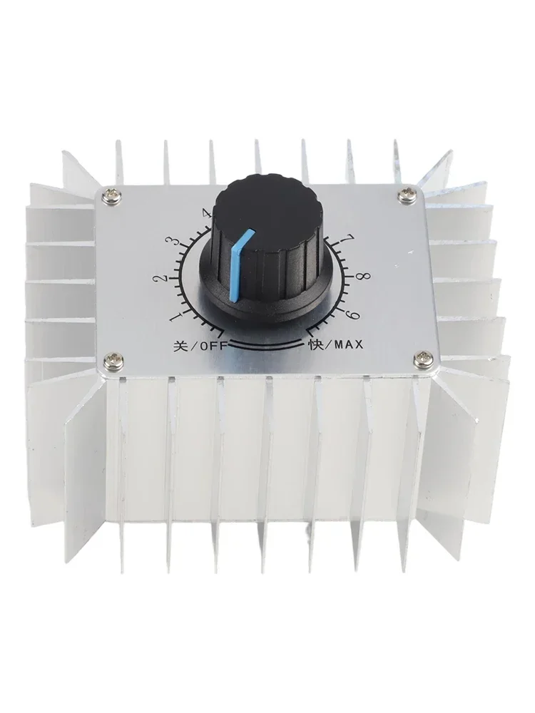 Regulador de tensão ac 220v 5000w scr regulador de tensão controlador de velocidade do motor dimmer termostato automação motores controles de velocidade