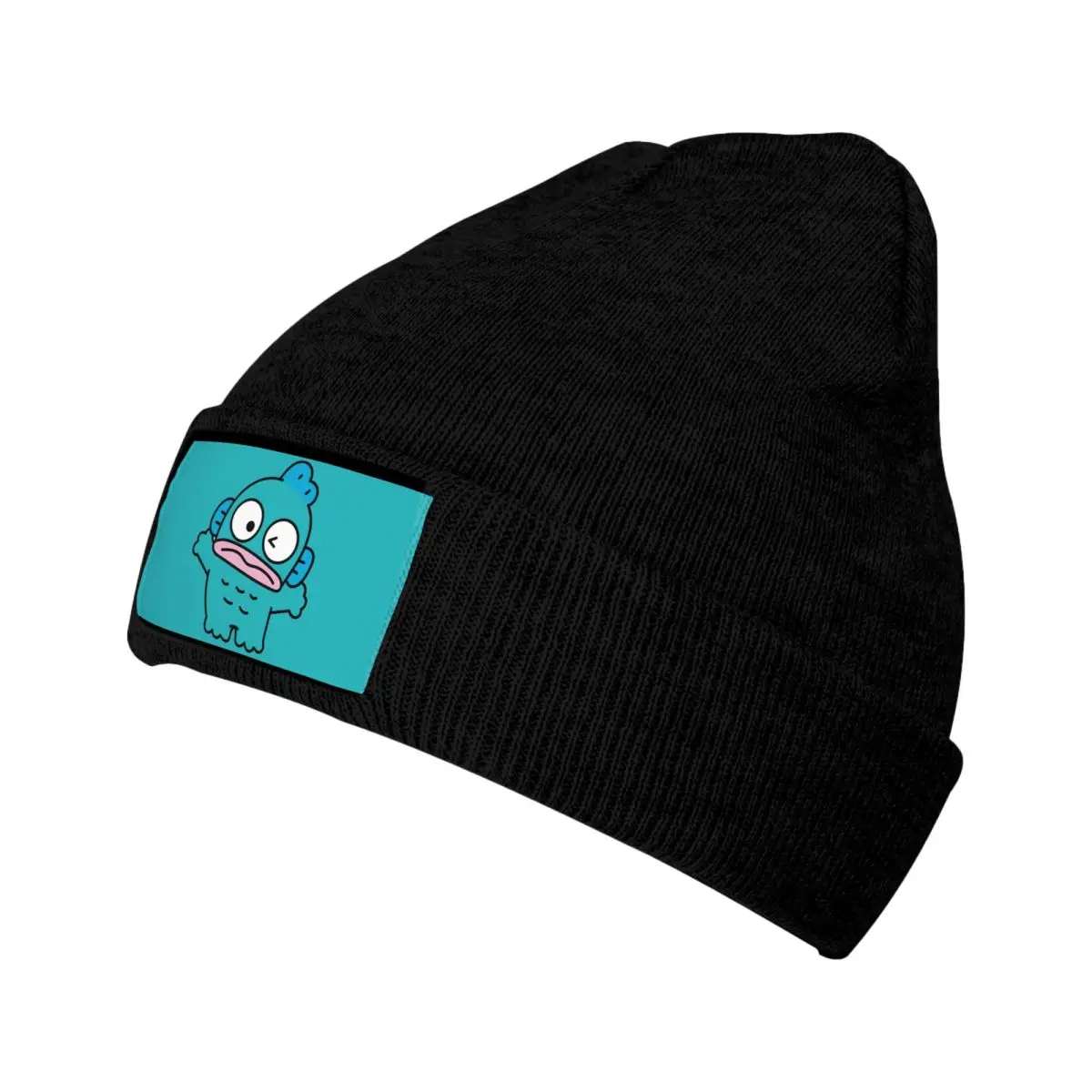 Custom Hangyodon Anime Bonnet Hat Knitted Hat Men Women Cool Unisex Warm Winter Beanies Cap