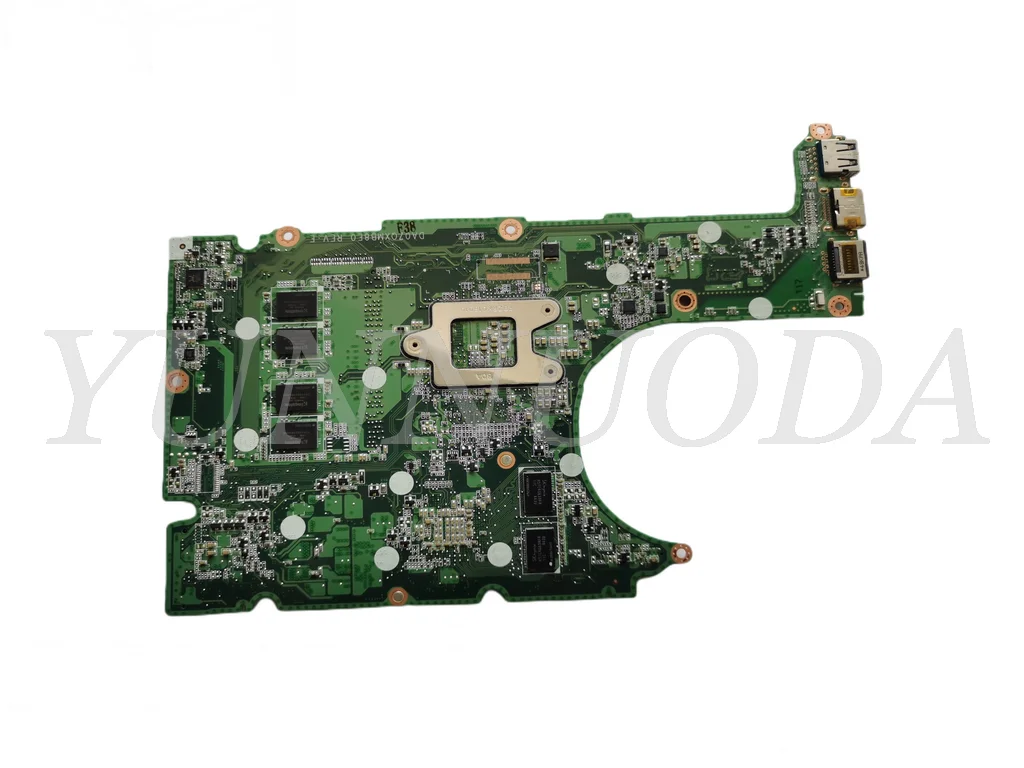 DA0ZQXMB8E0 For ACER R3-471 R3-471TG  Laptop  motherboard with i3 i5 i7 4th 5th CPU V2G GPU 4G RAM  tested