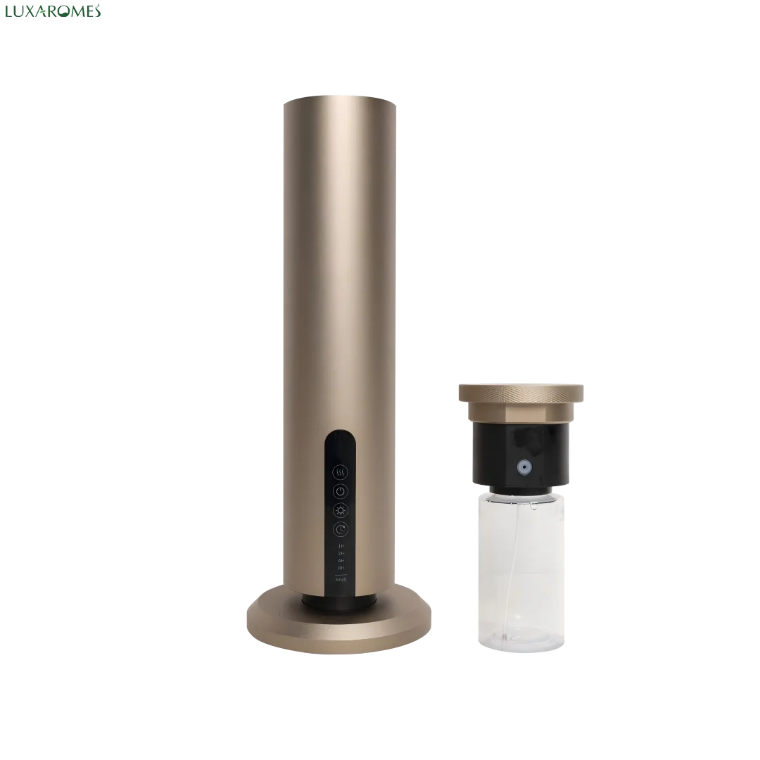 Portable Aroma Diffuser, Waterless Essential Oil Diffuser, Smart Control, Tabletop, Commercial and Home Use, 100ml Capacity