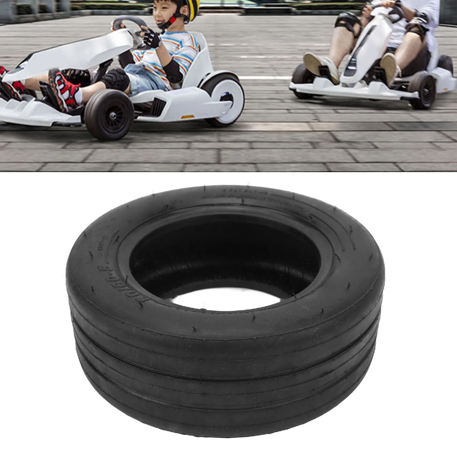 

Go Kart Rubber Tire Go Kart Tire Front Wheel Rubber Vacuum for XIAOMI Karting Car Riding Supplies Go Kart Vacuum Tyre