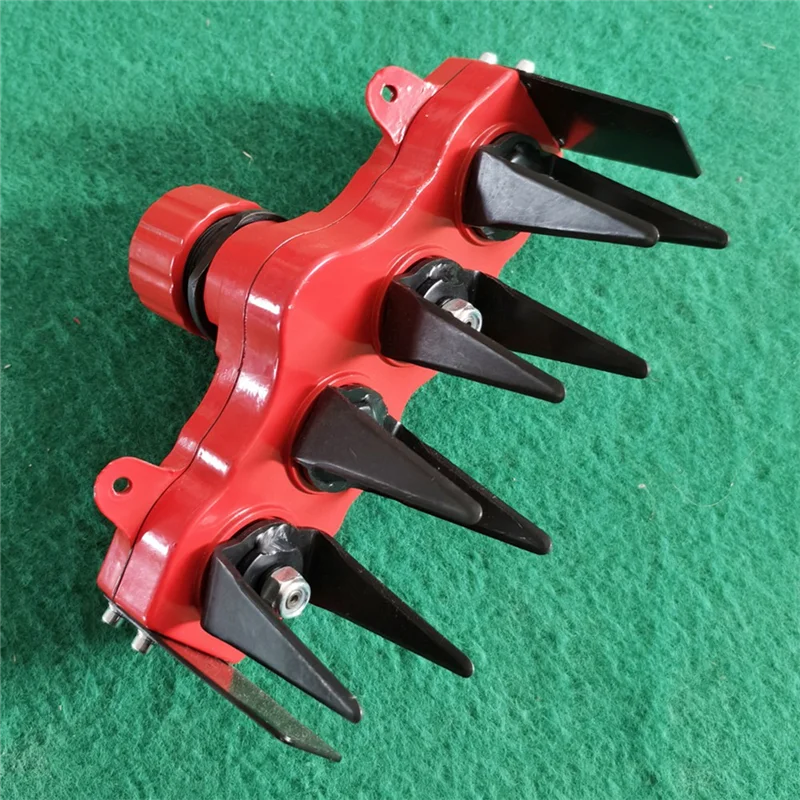 -A90P Grass Remover Tool Attachment 2 In 1 Weeding Wheels Weeder Accessories Orchard Mower Weed Wheel Gear