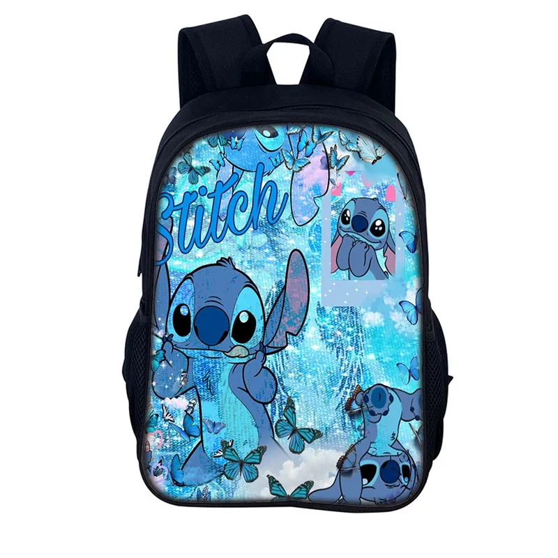 Pontos dos desenhos animados anjo crianças mochilas meninos e meninas estudante presente de aniversário sacos escolares unisex acampamento durável
