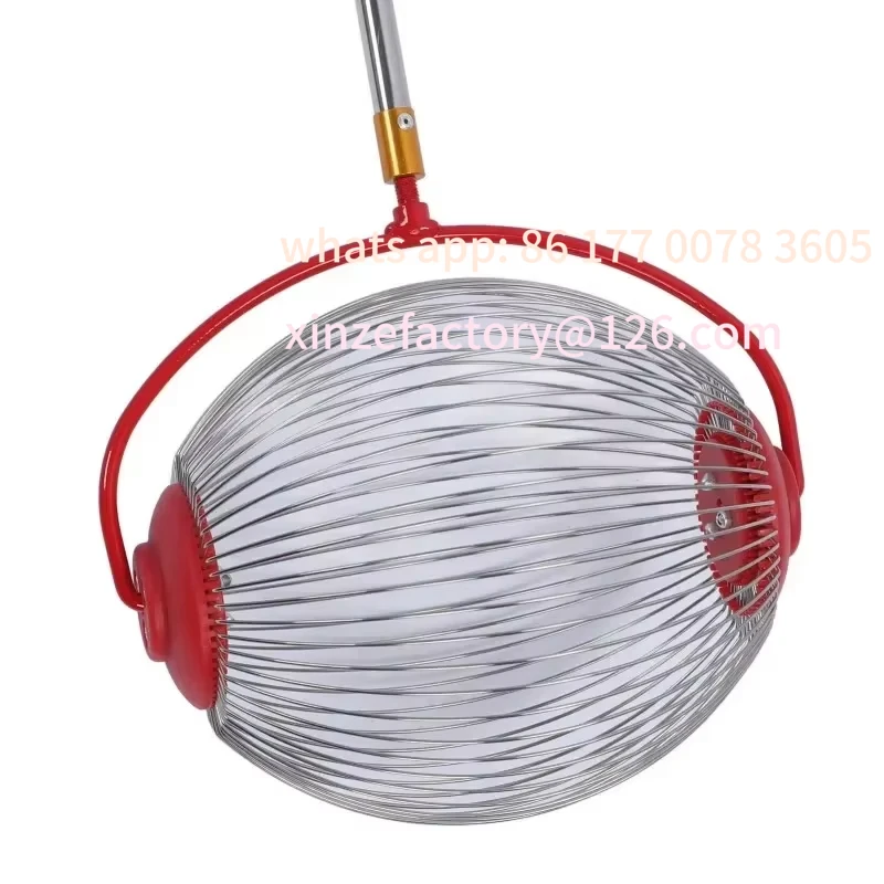 

Customizable Stainless Steel Chestnut Nut Collector Rolling Removable Retractable Nut Picking Tool Adjustable Walnut Fruit