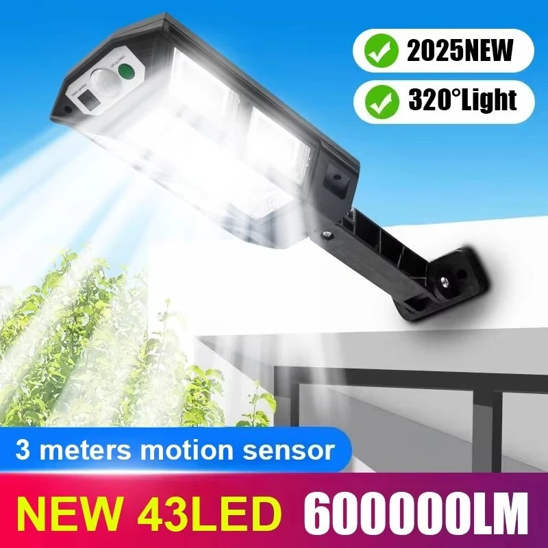 novo-2026-luminaria-solar-externa-de-parede-43-leds-60000lm-com-sensor-de-movimento-a-prova-d'Agua-para-jardim-e-rua