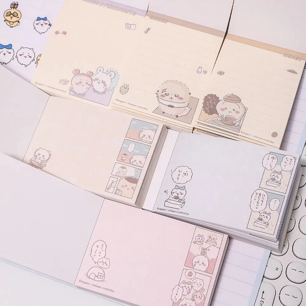 لوحة ملاحظات لاصقة كرتونية لطيفة - مفكرة صغيرة لمذكرات المكتب وحساب اليد والرسالة اليومية