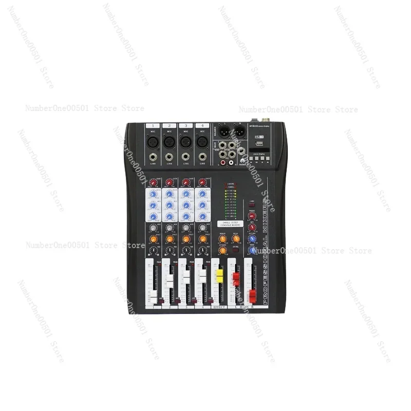 CT4/6/8/12 Bluetooth USB Mixer Pure Platform Small Performance Conference Stage Home KTV Performance