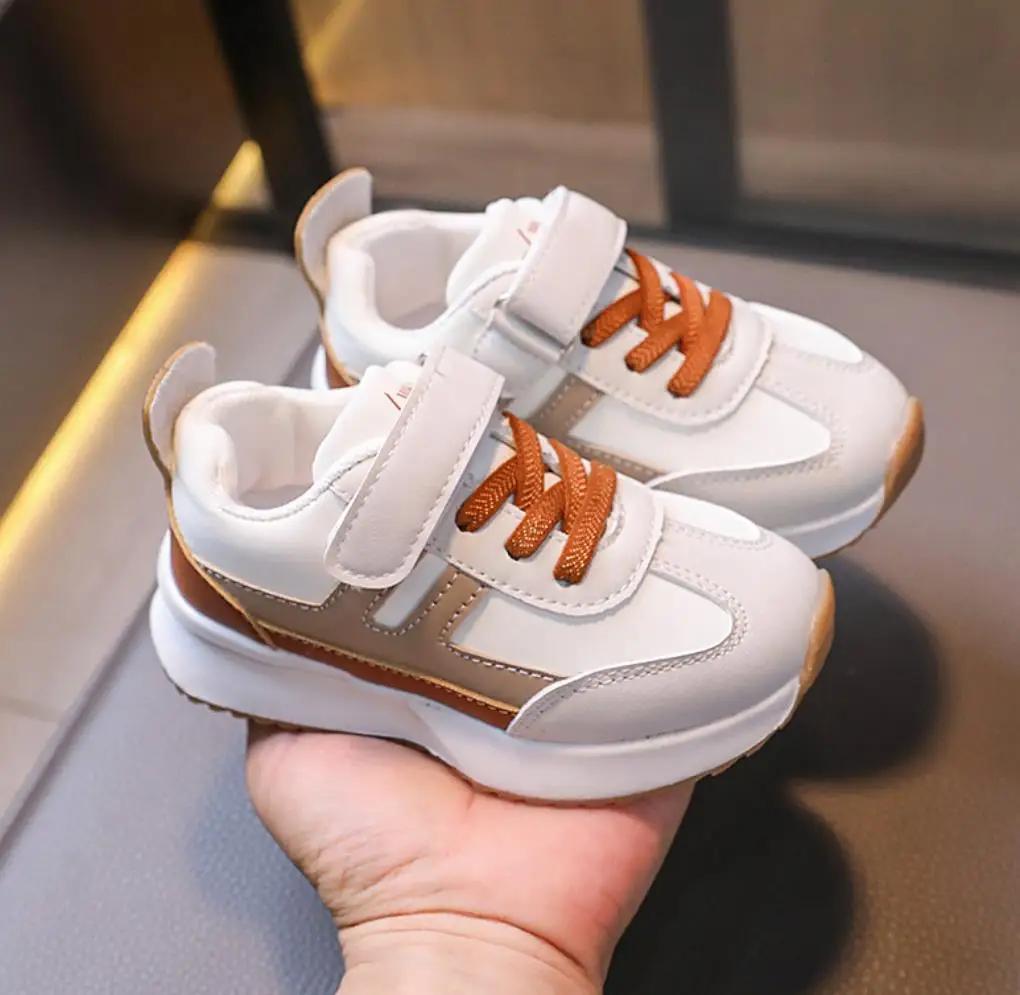 Children Sneakers 2024 Spring Autumn Boys Comfortable Lightweight Breathable Soft-soled Sport Running Shoes Girls Casual Shoe