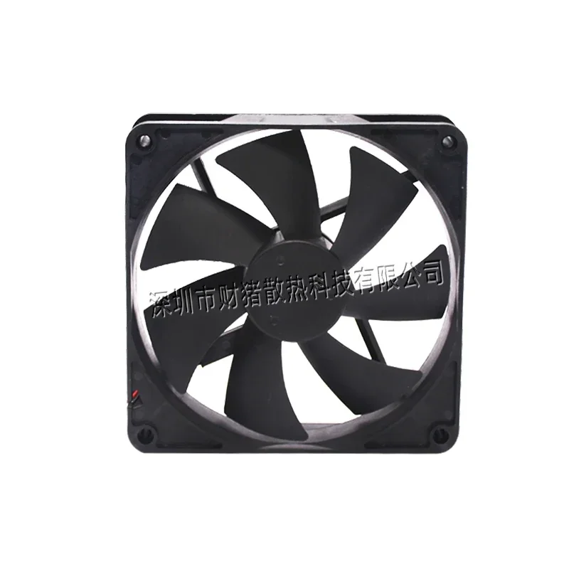 140*140*25mmCAIZHU-FAN New dual ball bearing mute 14025 5 v12v24v 14 cm computer case a cooling fan