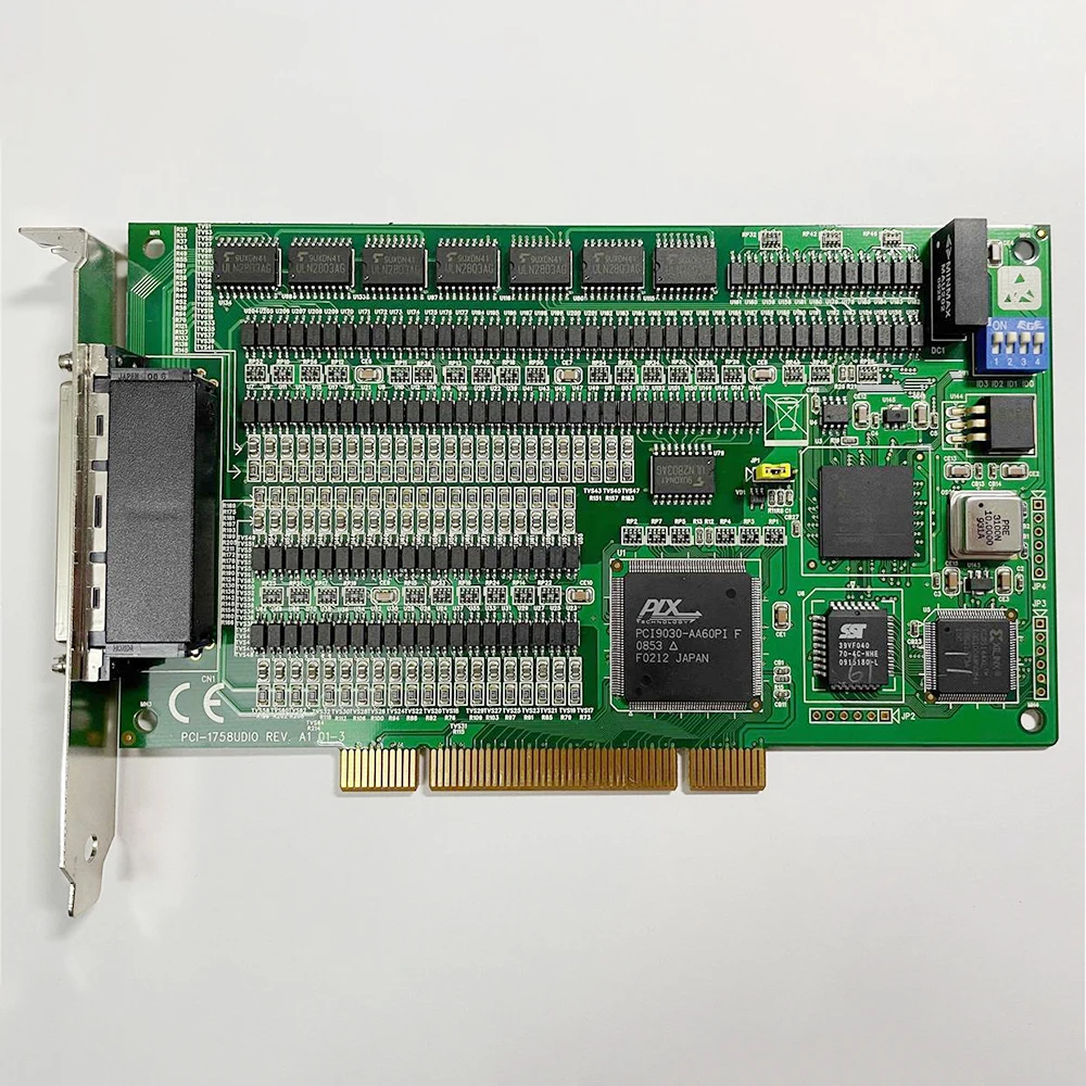 Data Capture Card 128-Channel I/O IO Card  For Advantech PCI-1758UDIO REV.A1