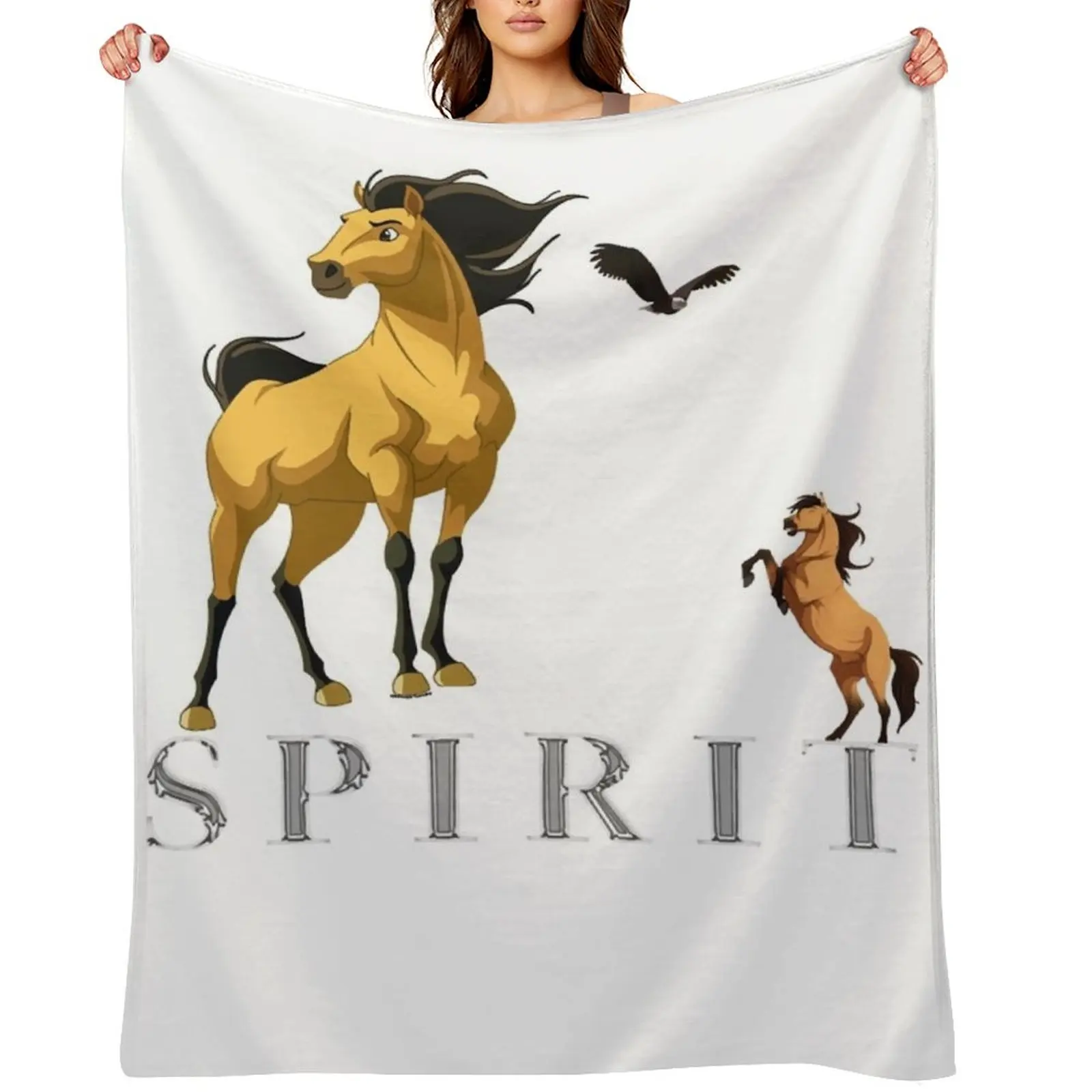 

Spirit Stallion of the Cimarron Classic Throw Blanket manga sofa bed Sleeping Bag valentine gift ideas Blankets