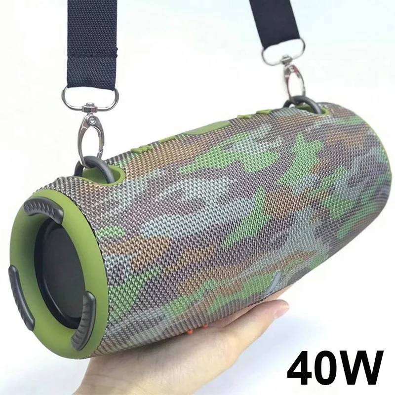 

40W High Power Wireless Bluetooth Speaker, Waterproof, Portable, Column, Subwoofer, Stereo Speaker, Suitable For PC, With FM Hot