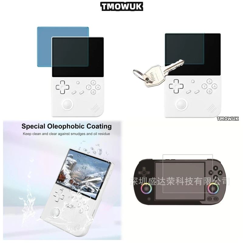 

For ANBERNIC RG40 XXV RG40 XXH RG406V, Ultra-Clear Tempered Glass, Screen Defender.