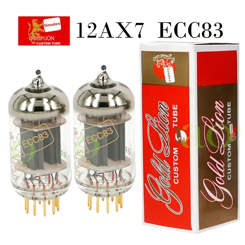 Genalex Gold Lion 12AX7 ECC83 B759 Vacuum Tube Upgrade ECC803 5751 7025 6N4 Electronic Tube Amplifier Kit HIFI Audio Valve DIY