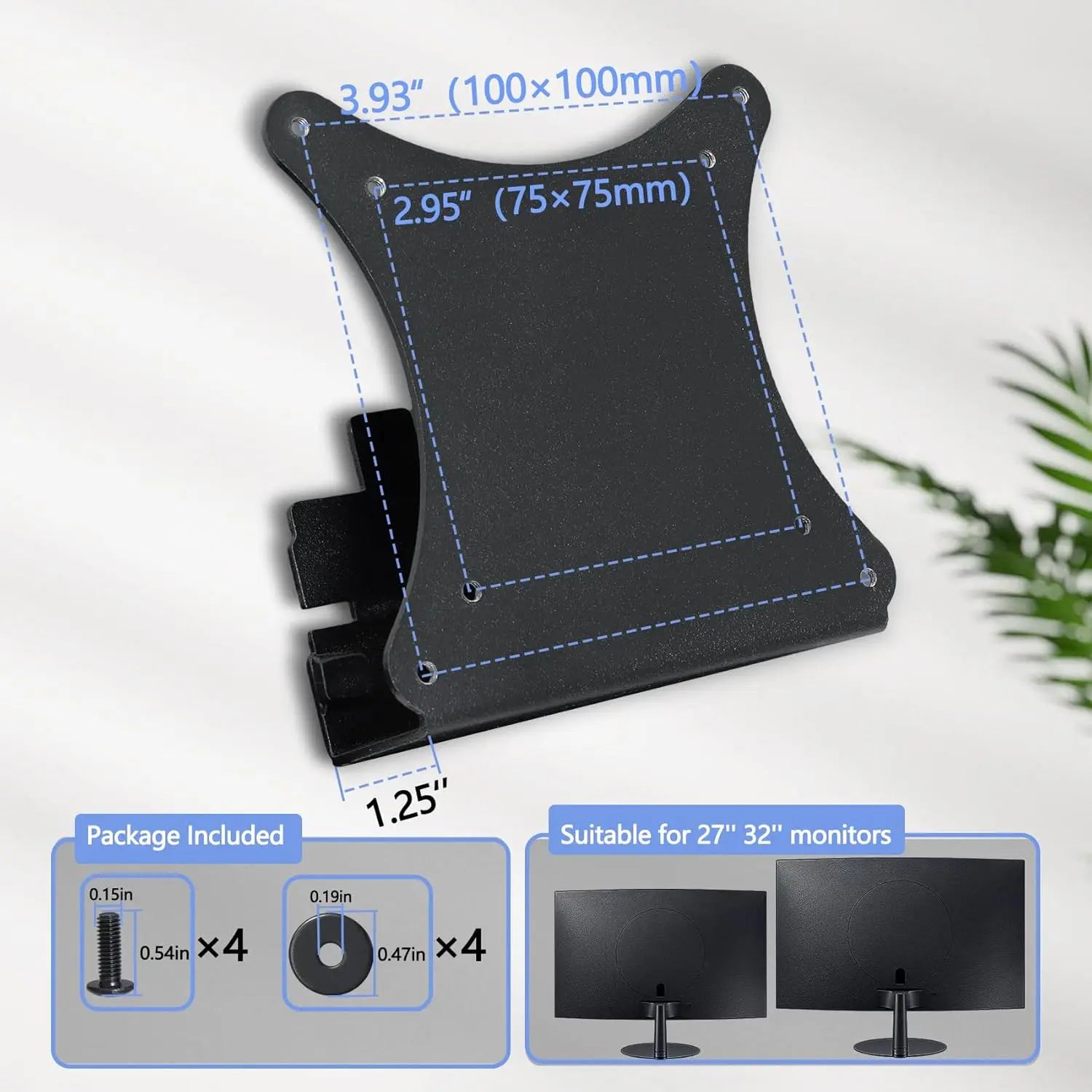 Brand NEW T55 Mount Adapter is Only for Samsung T550 S39C Curved Monitor CF27T55 CF32T55 - Image 3