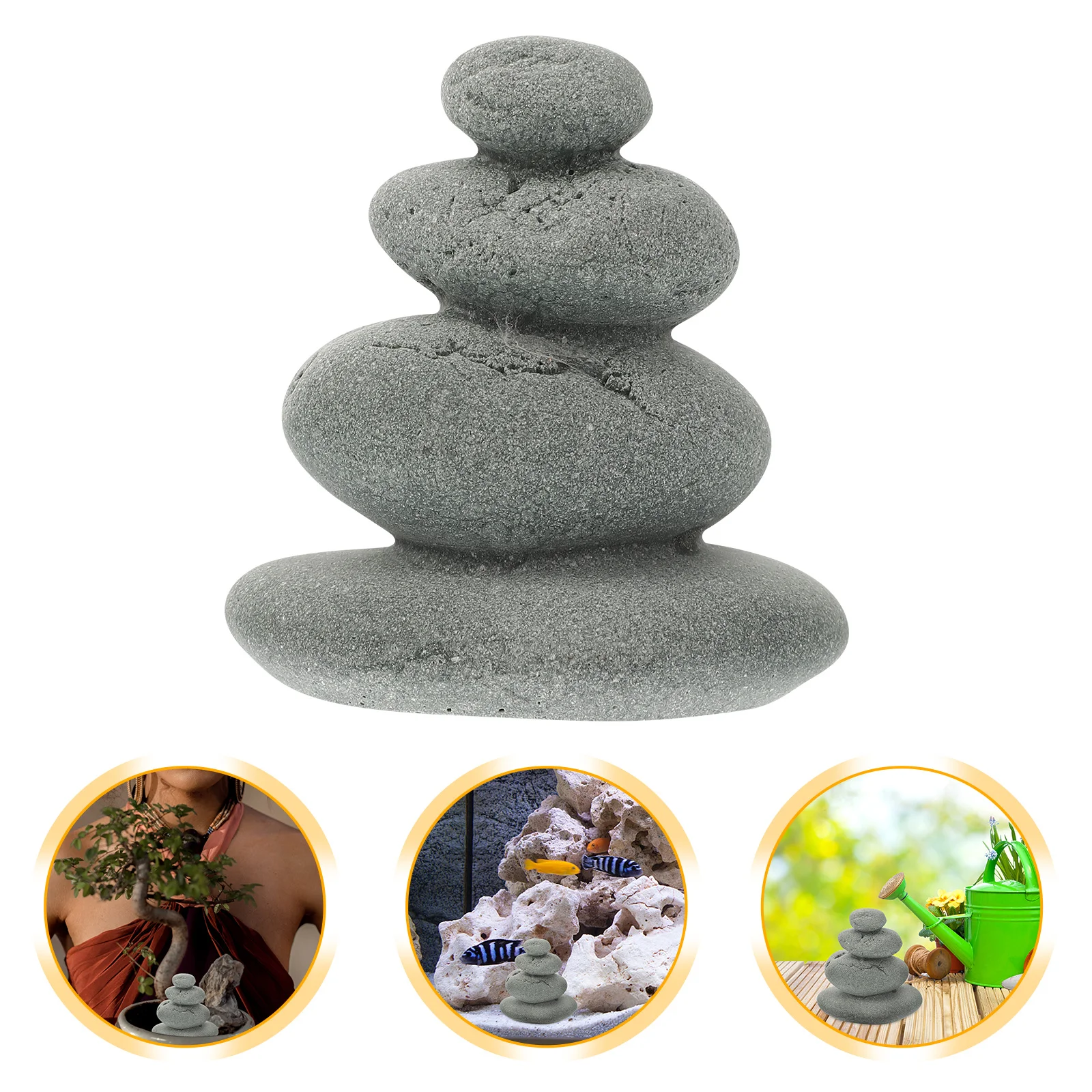 محاكاة الجنينة حجر الزخرفية لحديقة زن المشهد الصغير طاولة الرمل حوض السمك بونساي خزان المنزل سطح المكتب غرفة المعيشة ساحة