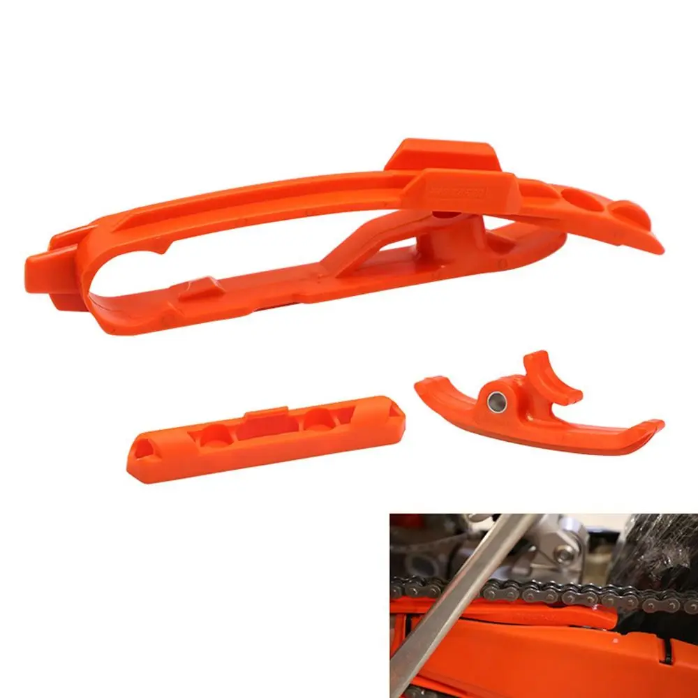 بو دراجة نارية سلسلة المنزلق 11*3.5*2 سنتيمتر تعديل الملحقات شقة شوكة انزلاق دليل تجديد موتوكروس الدراجة ل KTM/SXF
