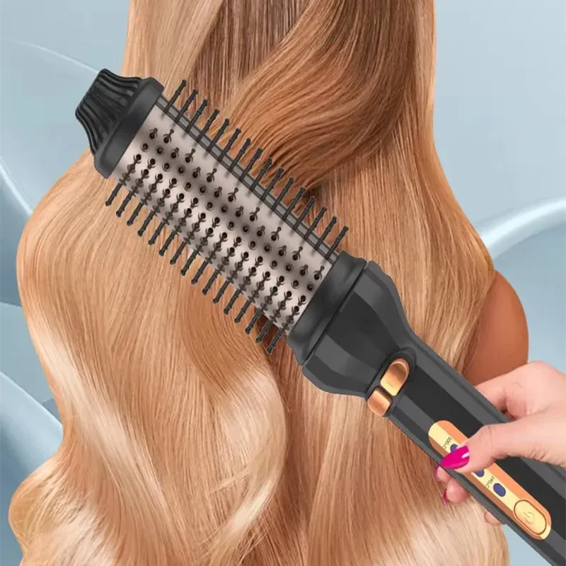 

Hair Salon Equipment Automatic Hair Curler Fast Hot Hair Straightener Brush Set Air Anti-Scald Comb Brush