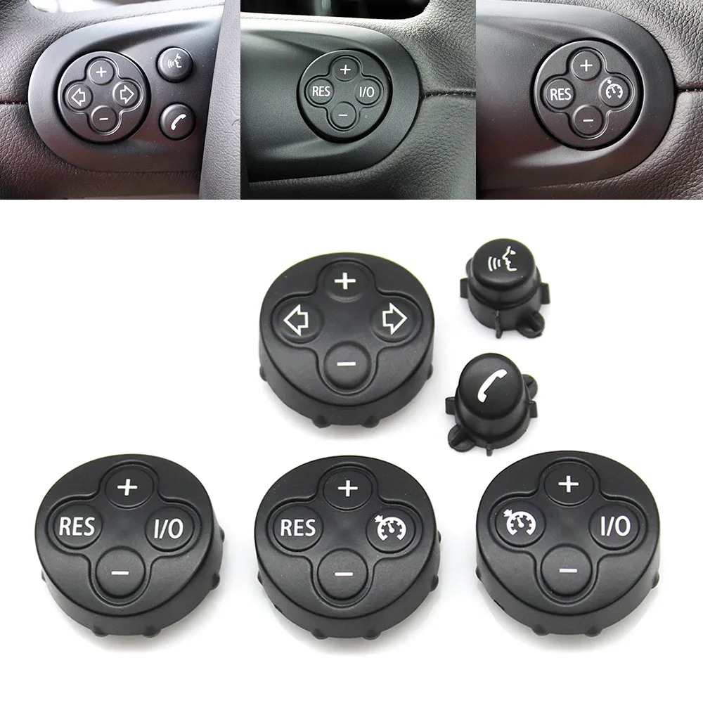 

Steering Wheel Cruise Volume Control Button Cover For BMW MINI Cooper Countryman Clubman R55 R56 R57 R58 R59 R60 R61 2007-2014