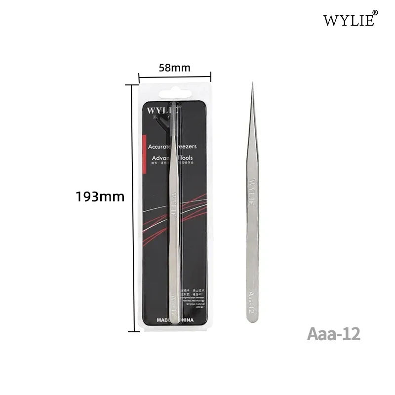 WYLIE Aaa-12/14/14W Precision Non-magnetic Tweezers Anti-adsorption For Precision Electronic Component Flying Wire