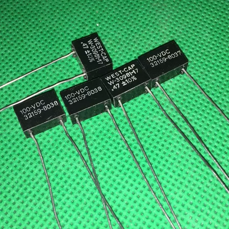 

5PCS New American Westinghouse WEST-CAP 0.47UF100V Fever Gallbladder Machine Coupled Infinite Capacitor