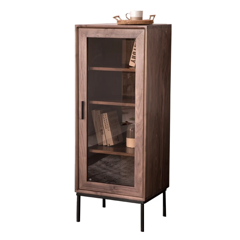 

cqy Sofa Side Cabinet Side Cabinet Solid Wood Nordic TV Side Cabinet Wine Cabinet Meal Side Cabinet Storage Rack