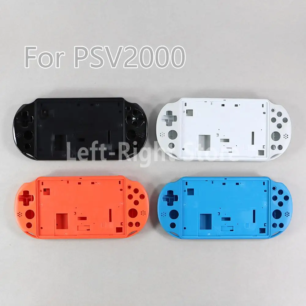 1set For Psvita PSV2000 For Ps Vita PSV 2000 Plastic Housing Shell Case Front Back Cover With Button Black White Blue Orange