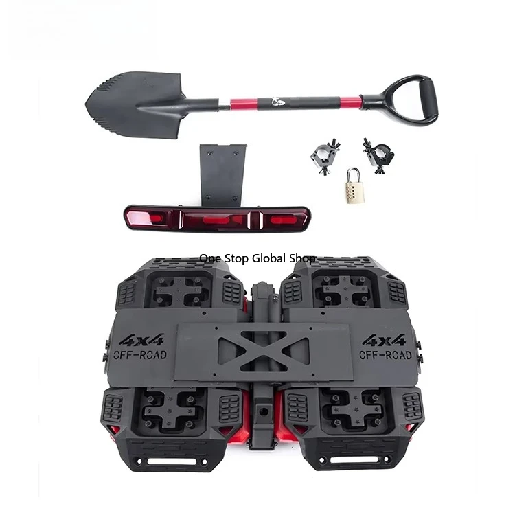 Tailgate Fuel Can Shavel Recovery Board for Chery Jetour Traveler T2 2023 2024 Tool Mounting Bracket Off-Road Accessories