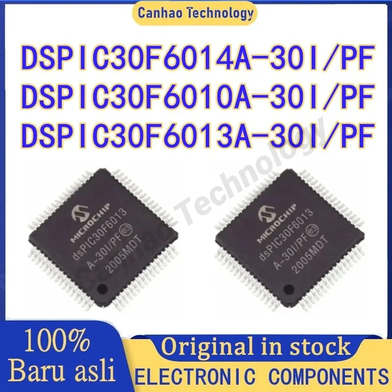 DSPIC30F6014A-30I/PF DSPIC30F6010A-30I/PF DSPIC30F6013A-30I/PF DSPIC30F6014A DSPIC30F6010A DSPIC30F6013A Микросхема MCU TQFP80