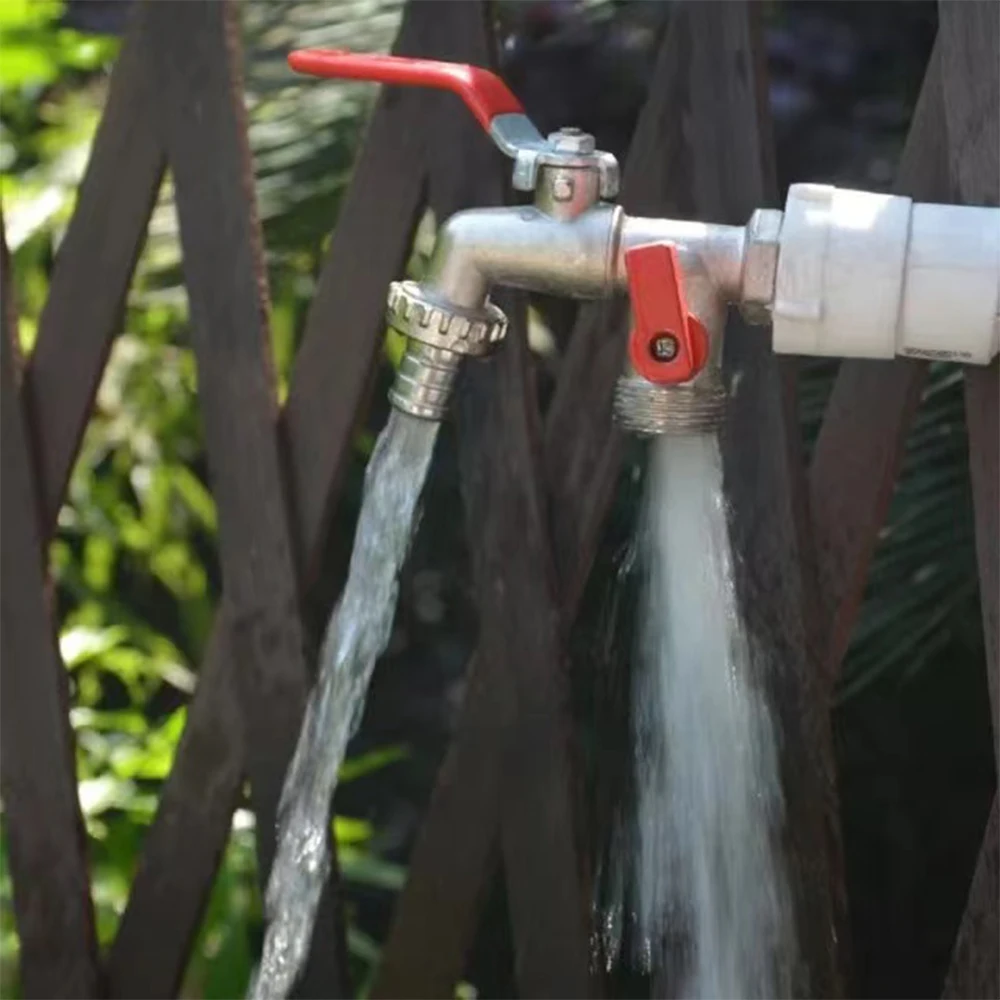 Herramientas de jardín, grifo de agua de latón de 1/2 