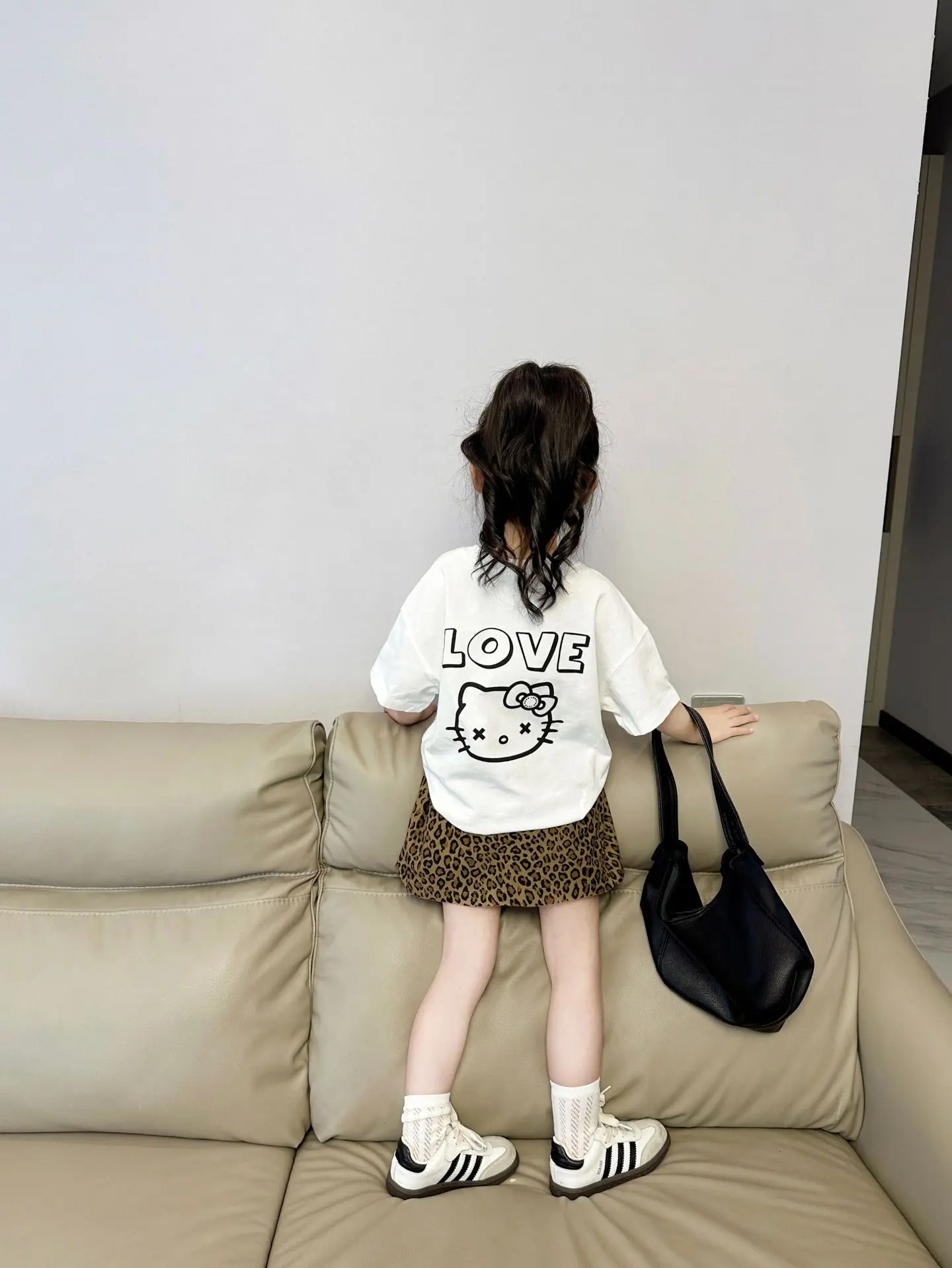 Girls Skirt Baby Dress 2024 Summer New Children Baby Girl Korean Style New  Fresh Foreign Girls Casual Leisure Half Skirts