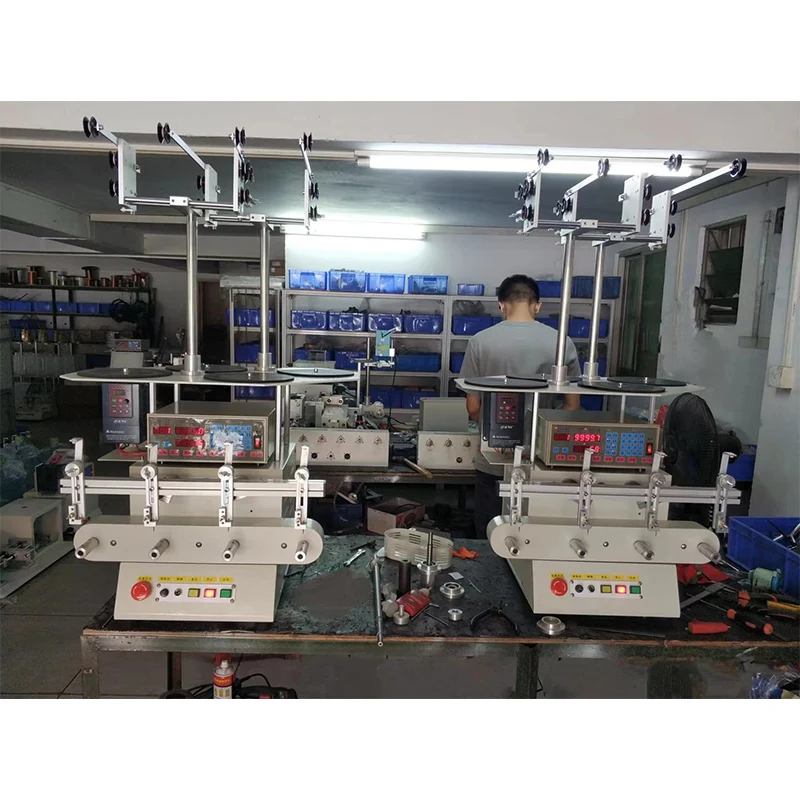LY 840 자동 코일 와인더 권선 기계 고품질 0.03-0.6mm 와이어 4 축 110mm 너비 100mm 나사 직경 220V/110V