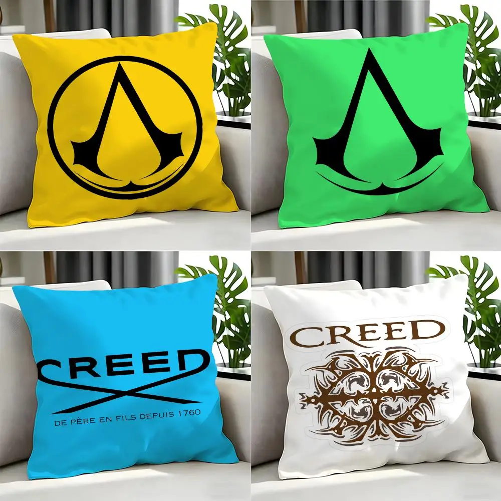 brand Creed Cushion Cover Cushion Cover Set 4Pcs 50x50 45x45 40x40 Pillowcase Decorative Sofa Home Decor