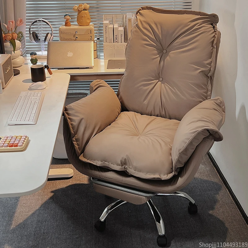

Couch Computer Chair Home Desk Office Backrest Casual Recliner Single Comfortable Sedentary Bedroom Chair