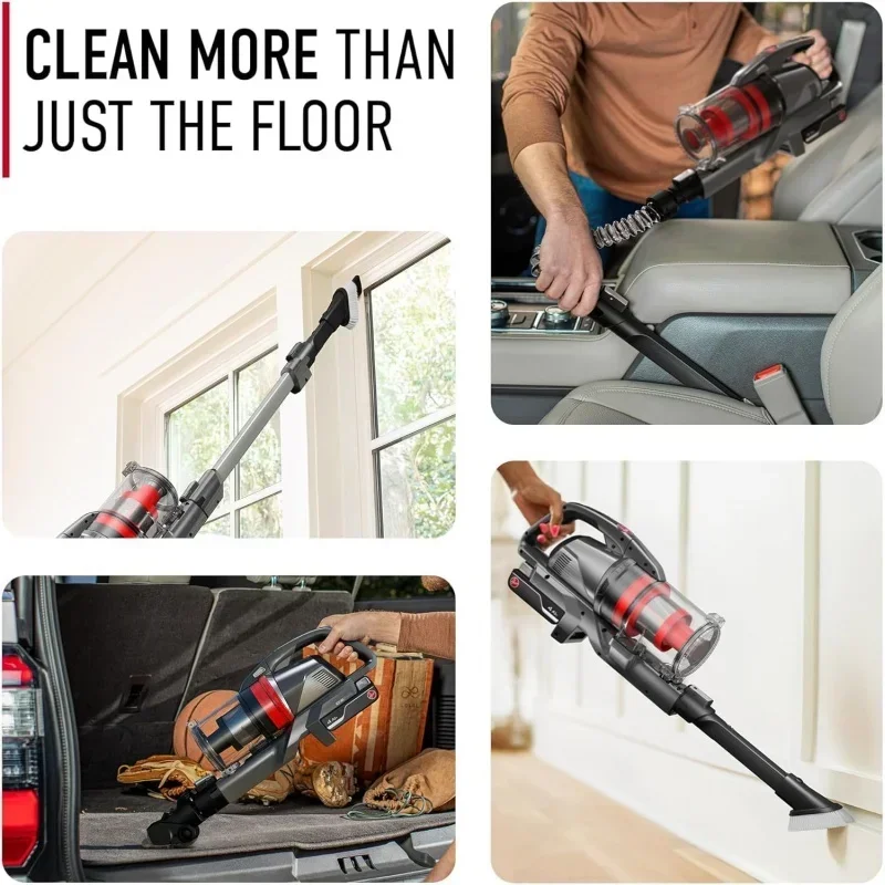 QWHoovvers ONEPWR WindTunnel Emerge Pet Cordless Lightweight Stick Vacuum Cleaner,with Above Floor Cleaning,All-Terrain Brush Ro